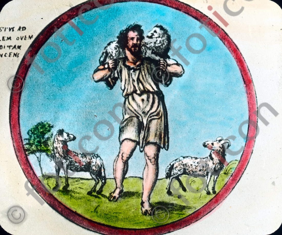 Der gute Hirte | The Good Shepherd  - Foto foticon-simon-107-028.jpg | foticon.de - Bilddatenbank für Motive aus Geschichte und Kultur